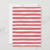 Rood wit en ik bewaren de datum van de uitbreiding aankondiging (Achterkant)