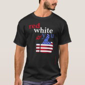 Rood wit en jij t-shirt (Voorkant)