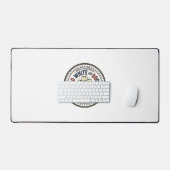 Rood Wit En Laarzen Patriottisch Zuidelijk C Bureaumat (Keyboard & Muis)
