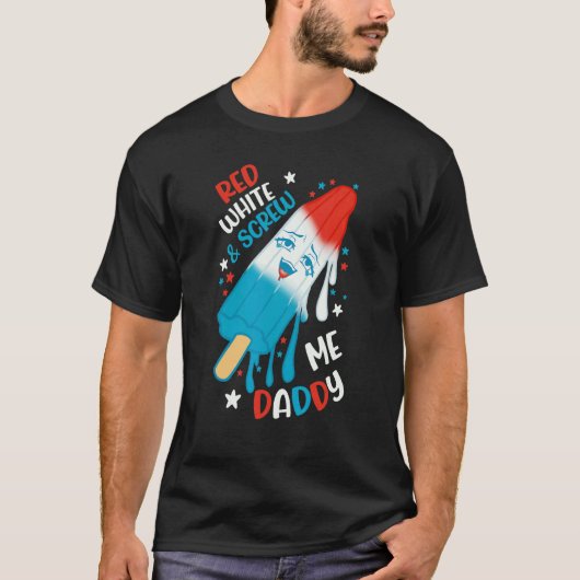 Rood Wit En Naai Me Pa T-shirt (Voorkant)