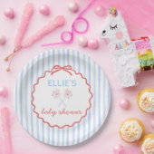 Rood Wit en Op Komst Baby Shower Bord (Feest)
