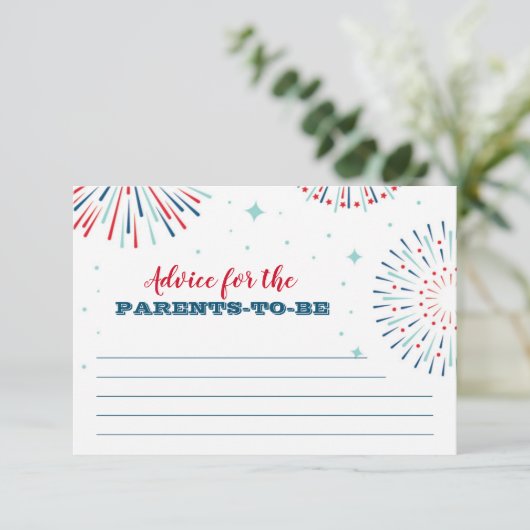 Rood, wit en opeisbaar advieskaart (Staand voorkant)