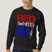 Rood wit en Pew Pew Pew Trui (Voorkant)