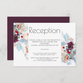 ROOD WIT EN SINAASAPPEL BLOEMRIJKE ELEGANTE ONTVAN KAART