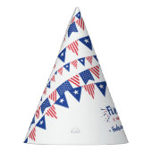 Rood, wit en twee! 4 juli 2002 feesthoedjes (Links)