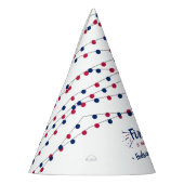 Rood, wit en twee! 4 juli 2002 feesthoedjes (Links)