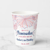 Rood, wit en twee! 4 juli 2002 papieren bekers (Achterkant)