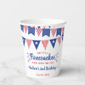 Rood, wit en twee! 4 juli 2002 papieren bekers (Achterkant)