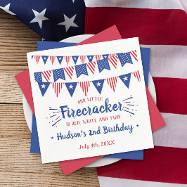 Rood, wit en twee! 4 juli 2002 servet