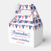 Rood, wit en twee! 4 juli 2002: Tweede verjaardag Bedankdoosjes (Achterkant)