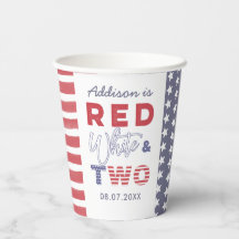 Rood Wit En Twee Buiten 2de Verjaardagsfeestje