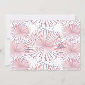 Rood, wit en twee! Foto van 4 juli 2002 Kaart (Achterkant)