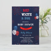 Rood wit en uitnodiging (Staand voorkant)