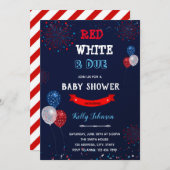 Rood wit en uitnodiging (Voorkant / Achterkant)