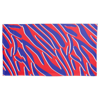 Rood, wit en vet | Tiger Stripe-Kussensloop Kussensloop