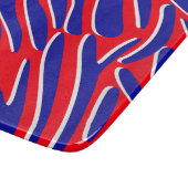 Rood, wit en vet | tijgerstreepglas snijplank (Hoek)