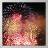 Rood wit en zoem poster (Voorkant)