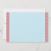 Rood & wit Gecontroleerd tablet Blauwe familie reü Kaart (Achterkant)