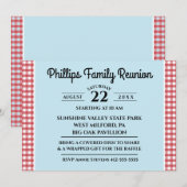 Rood & wit Gecontroleerd tablet Blauwe familie reü Kaart (Voorkant / Achterkant)