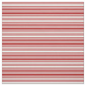 Rood & wit gekleurde strepen Patroon Stof (Swatch)
