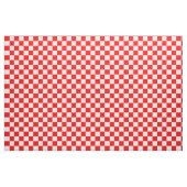 Rood wit geruit controlepatroon stof (Yard (91,4 cm))