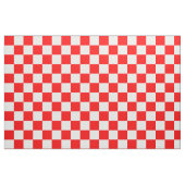Rood wit geruit controlepatroon stof (Fat Quarter)