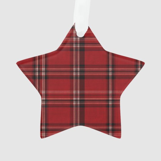 Rood wit geruit ornament (achterkant)