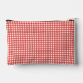 Rood-wit geruit patroon etui (Achterkant)