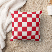 Rood-wit geruit patroon