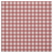 Rood & Wit Geruit Stof (Swatch)