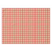 Rood-wit geruit tafelkleed (Voorkant (Horizontaal))