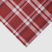 Rood wit geruit tissuepapier (Detail)