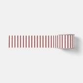 Rood wit gestreepte Kerst Grosgrain Lint (Voorkant)