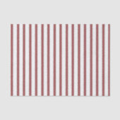 Rood wit gestreepte Kerst Tissuepapier (Voorkant)