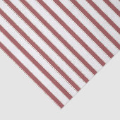 Rood wit gestreepte Kerst Tissuepapier (Detail)