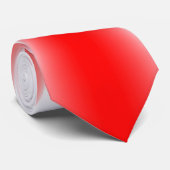 Rood-wit gestreepte zonnestraal stropdas (Opgerold)