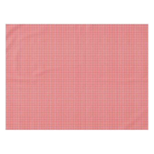 Rood-Wit Gingham-52 x 70 KATOENTABEL CLOTH Tafelkleed (Voorkant (Horizontaal))