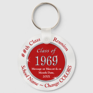 Rood Wit Goedkope Klasse van 1969 Geschenken, Gepe Sleutelhanger