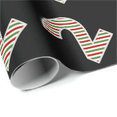 Rood, Wit, Groen "2" 2e Evenement op Kerstdag Cadeaupapier (Rol Hoek)