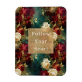 Rood Wit Groen Bloemen Magneet (Verticaal)