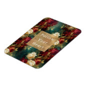 Rood Wit Groen Bloemen Magneet (Linkerzijde)