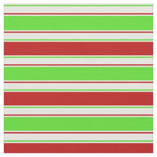 Rood, wit, groen gekleurde kerstkernen stof (Close Up)