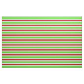 Rood, wit, groen gekleurde kerstkernen stof (Fat Quarter)