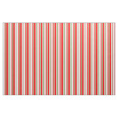 Rood, wit, groen kerstlijntje stof (Fat Quarter)