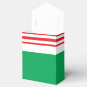 Rood Wit Groen Kerstmis Party Favor Boxes Bedankdoosjes (Geopend)
