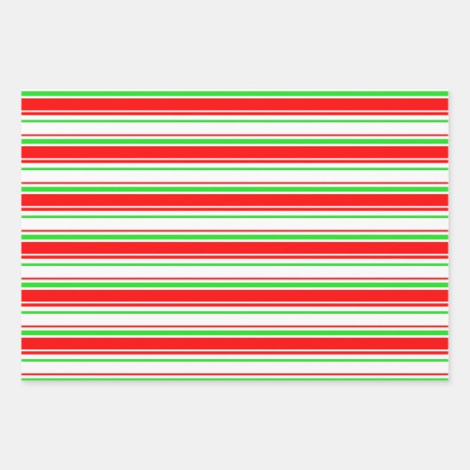 Rood, wit, groen kerstvormig lampje inpakpapier vel (Voorkant 3)