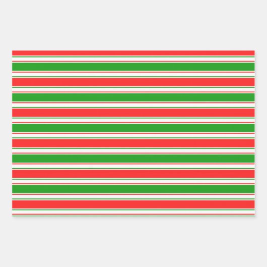 Rood, wit, groen kerstvormig lampje inpakpapier vel (Voorkant 2)