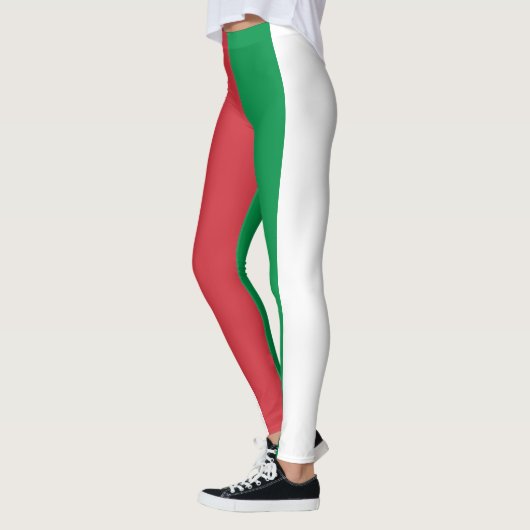 Rood wit groen leggings (Links)