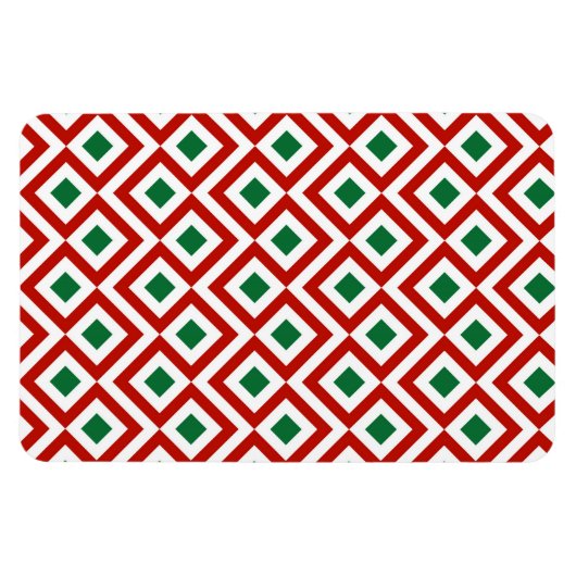 Rood, wit, groen magneet (Horizontaal)