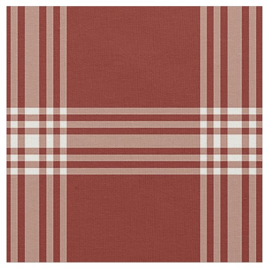 Rood & Wit Groot geruite Stof (Close Up)